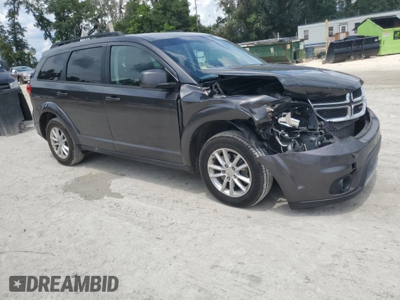 2017 Dodge Journey SXT z VIN 3C4PDCBG9HT515799, wystawiony jako Copart lot #62827975 z przebiegiem 156 215 mil mil oraz Szkoda całkowita • Salvage title. Historia ofert i sprzedaży dostępna na DreamBid. Obrazek 4.