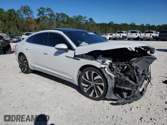 2021 Volkswagen Arteon SEL R-Line z VIN WVWHR7AN3ME007240, wystawiony jako Copart lot #80846524 z przebiegiem 80 501 mil mil oraz Szkoda całkowita • Salvage title. Historia ofert i sprzedaży dostępna na DreamBid. Obrazek 4.