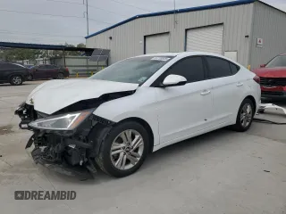 2020 Hyundai Elantra SEL with VIN 5NPD84LF8LH504563, listed as a Copart auction lot 50708595 with 88,012 mi miles and Salvage title. Bid and sale history available at DreamBid. Image 1.
