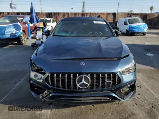 2023 Mercedes-Benz CLA 45 AMG with VIN W1K5J5DB8PN414447, listed as a Copart auction lot 49317765 with 13,617 mi miles and Salvage Title. Bid and sale history available at DreamBid. Image 5.