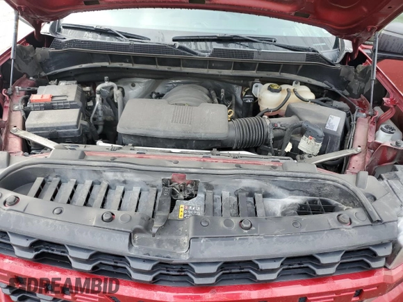 2020 Chevrolet Silverado 1500 Custom with VIN 3GCPWBEH6LG115807, listed as a Copart auction lot 54143865 with 107,807 mi miles and Salvage Title. Bid and sale history available at DreamBid. Image 11.