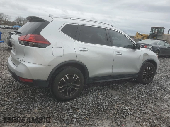 2018 Nissan Rogue SV with VIN JN8AT2MV4JW317263, listed as a Copart auction lot 45039045 with 124,579 mi miles and Salvage Title. Bid and sale history available at carsss.com. Image 3.