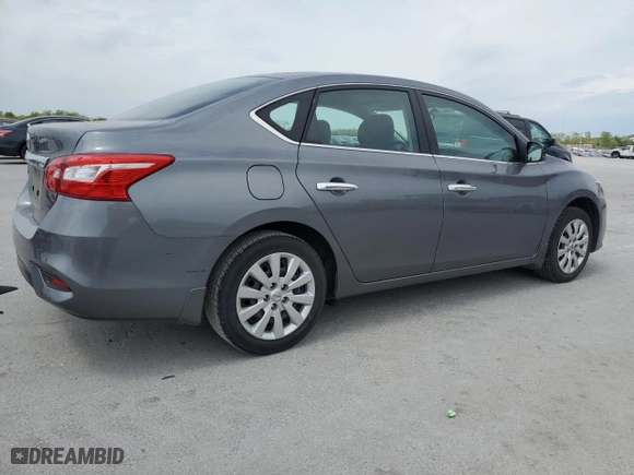 2019 Nissan Sentra SV with VIN 3N1AB7AP7KY440490, listed as a Copart auction lot 53563115 with 42,452 mi miles and Salvage Title. Bid and sale history available at carsss.com. Image 3.