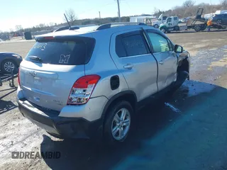 2015 Chevrolet Trax LT with VIN 3GNCJRSB8FL255740, listed as a IAAI auction lot 41561643 with 144,671 mi miles. Bid and sale history available at carsss.com. Image 4.