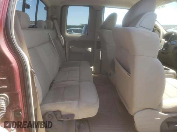 2005 Ford F-150 XLT with VIN 1FTPX12535FA84893, listed as a Copart auction lot 51248115 with 107,981 mi miles and Salvage title. Bid and sale history available at DreamBid. Image 10.