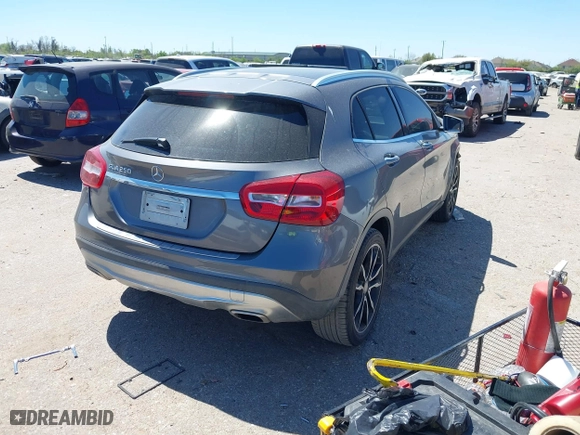 2016 Mercedes-Benz GLA with VIN WDCTG4EB5GJ220730, listed as a IAAI auction lot 41825251 with 100,594 mi miles. Bid and sale history available at carsss.com. Image 4.