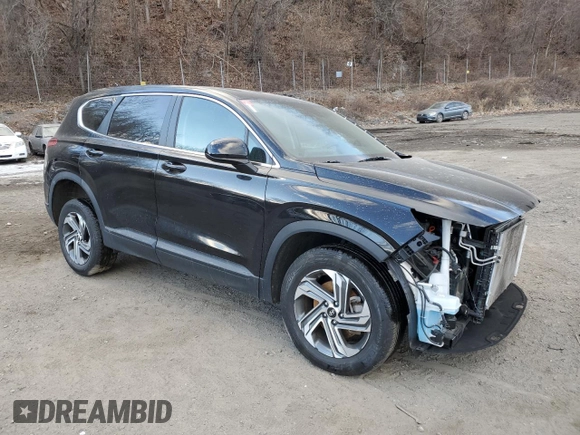 2023 Hyundai Santa Fe SE with VIN 5NMS1DAJ2PH619701, listed as a Copart auction lot 88244315 with 33,265 mi miles and Salvage Title. Bid and sale history available at carsss.com. Image 4.