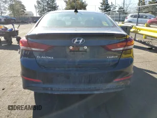 2017 Hyundai Elantra Limited with VIN 5NPD84LF3HH068745, listed as a Copart auction lot 44382565 with 99,496 mi miles and Salvage Title. Bid and sale history available at DreamBid. Image 6.