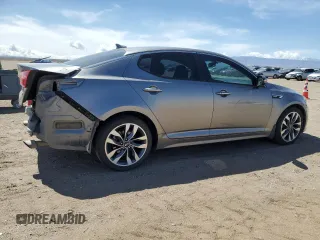 2015 Kia Optima SX Turbo with VIN 5XXGR4A69FG515052, listed as a Copart auction lot 49171325 with 154,008 mi miles and Salvage Title. Bid and sale history available at carsss.com. Image 3.
