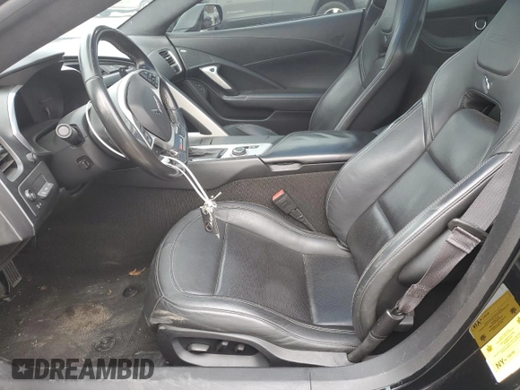 2016 Chevrolet Corvette with VIN NY75018, listed as a Copart auction lot 57996654 with 53,270 mi miles and Salvage title. Bid and sale history available at DreamBid. Image 7.