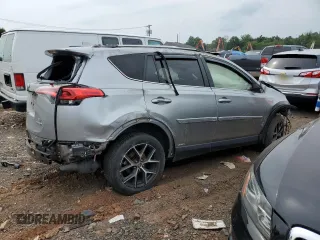 2018 Toyota RAV4 Hybrid SE with VIN JTMJJREV6JD238570, listed as a Copart auction lot 63972534 with Not provided miles and Salvage title. Bid and sale history available at DreamBid. Image 3.