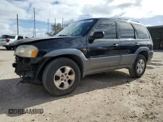 2002 Mazda Tribute LX with VIN 4F2YU08102KM40005, listed as a Copart auction lot 78606844 with Not Provided miles and Salvage Title. Bid and sale history available at DreamBid. Image 1.