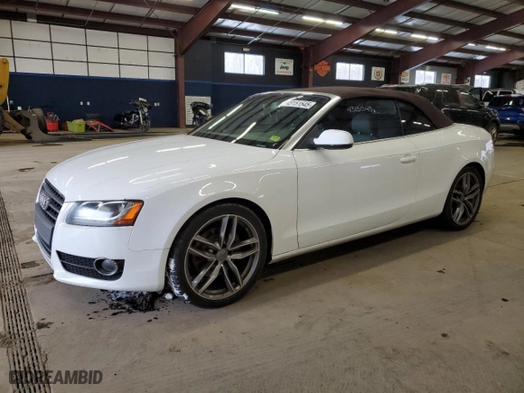 2012 Audi A5 2.0T Premium Plus with VIN WAUJFAFH5CN000635, listed as a Copart auction lot 43151545 with 97,144 mi miles and Salvage Title. Bid and sale history available at carsss.com. Image 1.