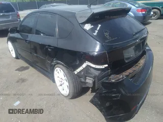 2008 Subaru Impreza Wagon (Natl) WRX w/Premium Pkg with VIN JF1GH75608G804076, listed as a IAAI auction lot 40553356 with 145,879 mi miles. Bid and sale history available at carsss.com. Image 6.