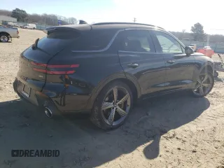 2025 Genesis GV70 2.5T with VIN 5NMMADTB0SH031688, listed as a Copart auction lot 89095825 with 535 mi miles and Salvage title. Bid and sale history available at DreamBid. Image 3.