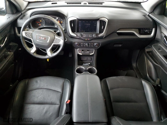 2023 GMC Terrain SLT with VIN 3GKALPEG5PL164789, listed as a Copart auction lot 46358035 with 58,895 mi miles and Clean Title. Bid and sale history available at carsss.com. Image 8.