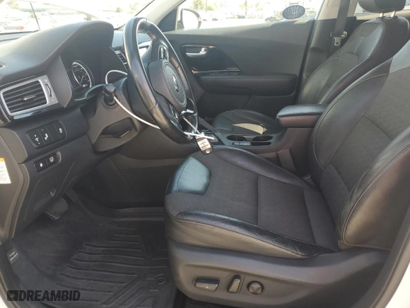 2017 Kia Niro EX with VIN KNDCC3LC1H5071637, listed as a Copart auction lot 52370975 with 80,656 mi miles and Salvage Title. Bid and sale history available at carsss.com. Image 7.