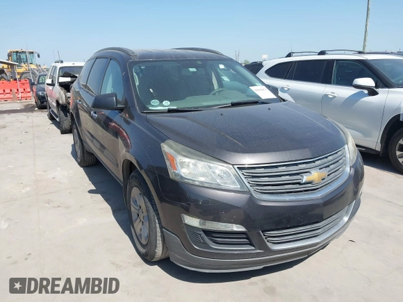 2017 Chevrolet Traverse LS with VIN 1GNKRFED4HJ140790, listed as a IAAI auction lot 42018074 with 313,431 mi miles and . Bid and sale history available at DreamBid. Image 1.
