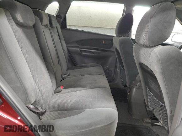 2007 Hyundai Tucson SE with VIN KM8JN12D97U635826, listed as a Copart auction lot 41825685 with 164,090 mi miles and Salvage Title. Bid and sale history available at carsss.com. Image 10.