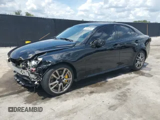 2008 Lexus IS 350 with VIN JTHBE262082013571, listed as a Copart auction lot 61582565 with 106,857 mi miles and Salvage title. Bid and sale history available at DreamBid. Image 1.