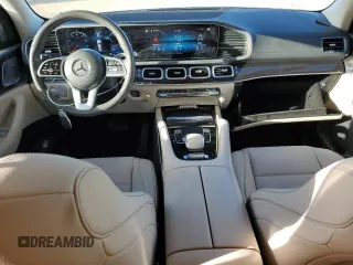 2020 Mercedes-Benz GLS 450 with VIN 4JGFF5KE2LA130256, listed as a Copart auction lot 47644455 with 91,785 mi miles and Salvage title. Bid and sale history available at DreamBid. Image 8.