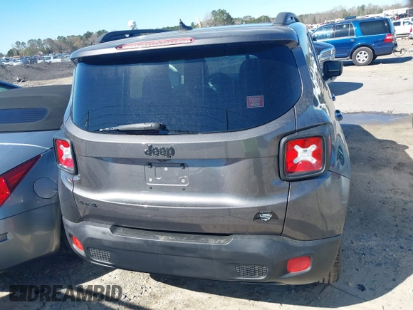 2016 Jeep Renegade Latitude with VIN ZACCJBBT0GPD19884, listed as a IAAI auction lot 41863253 with 143,882 mi miles. Bid and sale history available at carsss.com. Image 16.