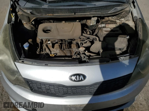 2016 Kia Rio LX with VIN KNADM4A33G6572223, listed as a Copart auction lot 48397975 with 113,933 mi miles and Salvage Title. Bid and sale history available at carsss.com. Image 11.