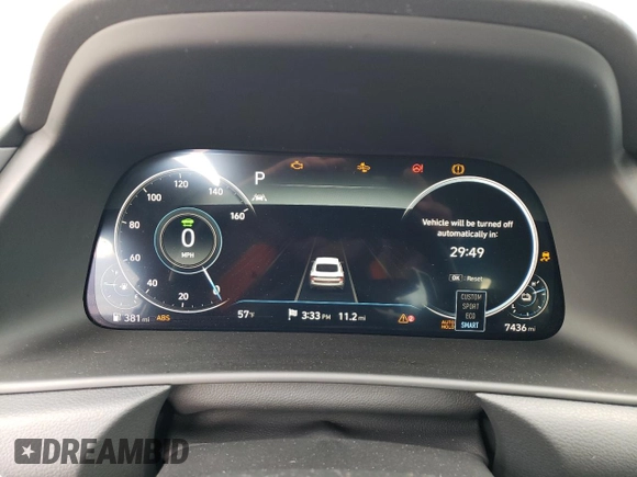 2022 Hyundai Sonata Hybrid Limited with VIN KMHL54JJ9NA049742, listed as a Copart auction lot 44162113 with 7,436 mi miles. Bid and sale history available at carsss.com. Image 9.