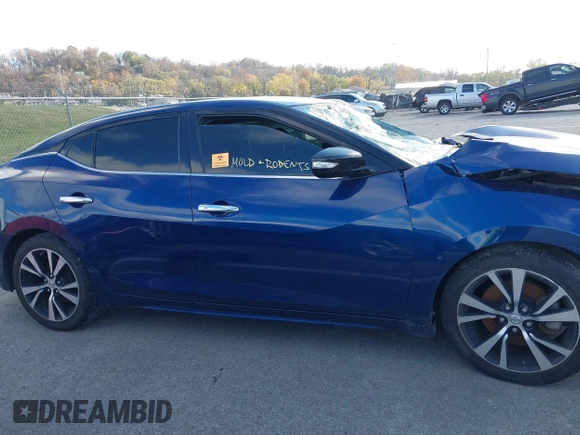 2018 Nissan Maxima S with VIN 1N4AA6AP0JC386490, listed as a IAAI auction lot 40844560 with 75,788 mi miles and . Bid and sale history available at DreamBid. Image 13.