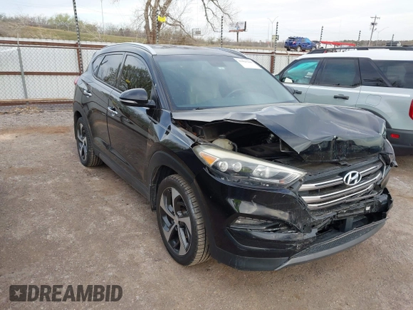 2016 Hyundai Tucson Limited with VIN KM8J33A28GU157187, listed as a IAAI auction lot 41825266 with 137,649 mi miles. Bid and sale history available at carsss.com. Image 1.