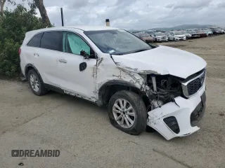 2019 Kia Sorento LX V6 with VIN 5XYPGDA52KG560725, listed as a Copart auction lot 50546895 with 134,980 mi miles and Salvage Title. Bid and sale history available at carsss.com. Image 4.