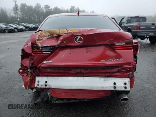 2015 Lexus IS 250 with VIN JTHCF1D29F5028435, listed as a Copart auction lot 46881145 with 74,085 mi miles and Salvage Title. Bid and sale history available at DreamBid. Image 6.