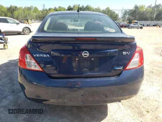 2014 Nissan Versa SV with VIN 3N1CN7APXEK439079, listed as a Copart auction lot 53649745 with 165,442 mi miles and Clean Title. Bid and sale history available at carsss.com. Image 6.