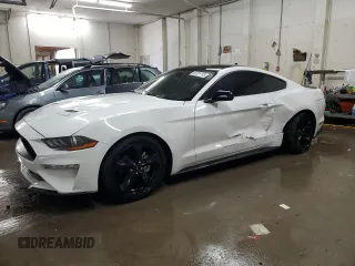 2021 Ford Mustang EcoBoost with VIN 1FA6P8TH8M5121704, listed as a Copart auction lot 60731115 with 44,691 mi miles and Salvage title. Bid and sale history available at DreamBid. Image 1.