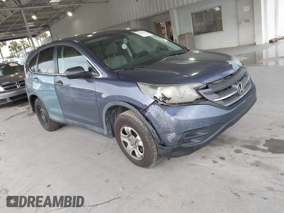 2013 Honda CR-V LX with VIN 3CZRM3H38DG708049, listed as a IAAI auction lot 42558031 with 183,542 mi miles and . Bid and sale history available at DreamBid. Image 1.