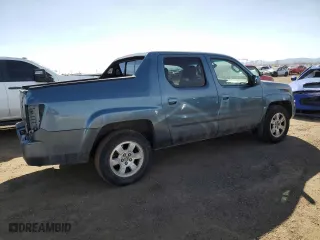 2008 Honda Ridgeline RTL with VIN 2HJYK16508H538724, listed as a Copart auction lot 47558465 with 336,150 mi miles and Salvage Title. Bid and sale history available at carsss.com. Image 3.