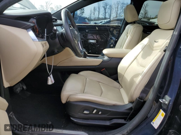 2017 Cadillac XT5 Premium Luxury FWD with VIN 1GYKNCRS5HZ198298, listed as a Copart auction lot 48212495 with 95,648 mi miles and Salvage Title. Bid and sale history available at DreamBid. Image 7.