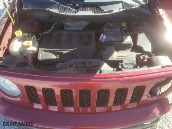 2016 Jeep Patriot Latitude with VIN 1C4NJRFB8GD638810, listed as a Copart auction lot 46640805 with 130,237 mi miles and Salvage Title. Bid and sale history available at carsss.com. Image 12.