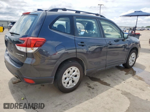 2019 Subaru Forester with VIN JF2SKACC7KH536402, listed as a Copart auction lot 58756045 with 54,910 mi miles and Salvage title. Bid and sale history available at DreamBid. Image 3.