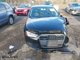 2013 Audi A4 Premium with VIN WAUBFAFL6DA155079, listed as a IAAI auction lot 41017382 with 77,149 mi miles. Bid and sale history available at carsss.com. Image 12.
