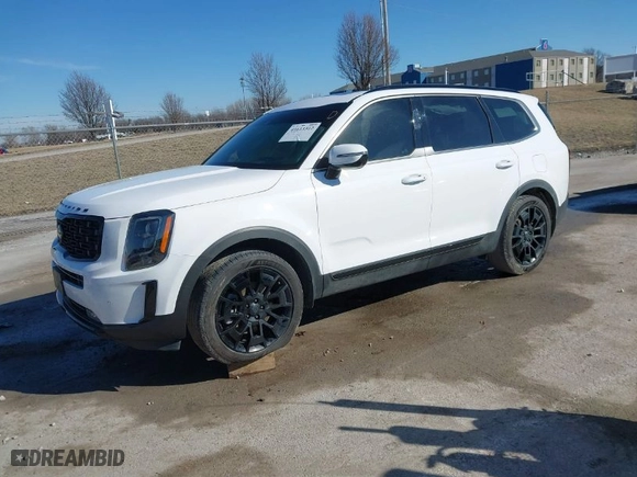 2021 Kia Telluride SX with VIN 5XYP5DHC4MG163336, listed as a IAAI auction lot 41613312 with 88,311 mi miles. Bid and sale history available at carsss.com. Image 2.