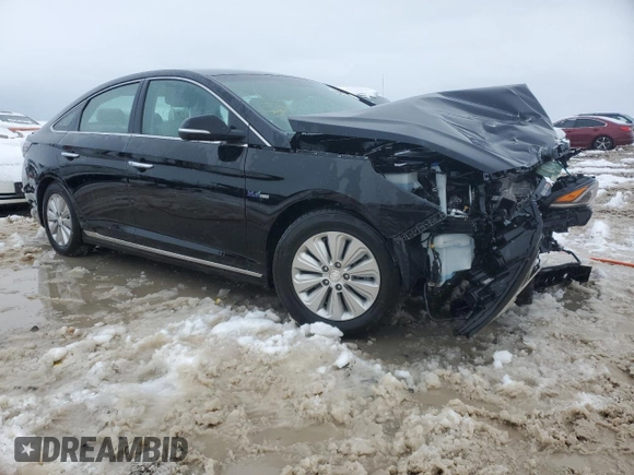 2016 Hyundai Sonata Hybrid SE with VIN KMHE24L10GA037187, listed as a Copart auction lot 46447213 with 101,432 mi miles. Bid and sale history available at carsss.com. Image 4.