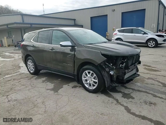 2023 Chevrolet Equinox LT with VIN 3GNAXUEGXPL157844, listed as a Copart auction lot 52706295 with 11,113 mi miles and Salvage Title. Bid and sale history available at carsss.com. Image 15.