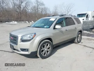 2014 GMC Acadia SLT z VIN 1GKKVRKD2EJ165066, wystawiony jako IAAI lot #41629615 z przebiegiem 193 811 mil mil oraz . Historia ofert i sprzedaży dostępna na DreamBid. Obrazek 17.
