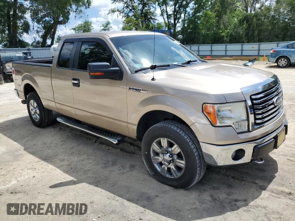 2011 Ford F-150 XL with VIN 1FTEX1EM8BFD20153, listed as a Copart auction lot 60405365 with 239,383 mi miles and Salvage title. Bid and sale history available at DreamBid. Image 4.
