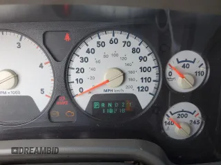 2006 Dodge Ram 2500 SLT with VIN 1D7KS28C66J133092, listed as a Copart auction lot 54541285 with 118,218 mi miles and Salvage Title. Bid and sale history available at carsss.com. Image 9.