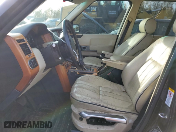 2003 Land Rover Range Rover HSE with VIN SALME11483A139987, listed as a Copart auction lot 79314094 with 142,805 mi miles and Salvage title. Bid and sale history available at DreamBid. Image 7.