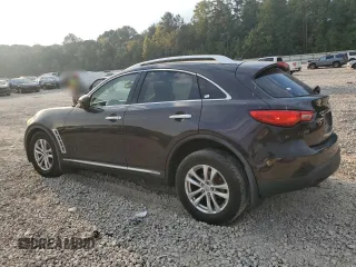2009 Infiniti FX35 with VIN JNRAS18W89M153339, listed as a Copart auction lot 72380774 with 175,615 mi miles and Salvage Title. Bid and sale history available at carsss.com. Image 2.