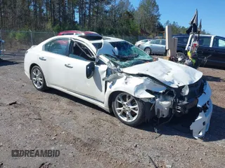 2014 Nissan Maxima 3.5 S with VIN 1N4AA5AP2EC470228, listed as a IAAI auction lot 41618967 with 152,403 mi miles. Bid and sale history available at carsss.com. Image 1.