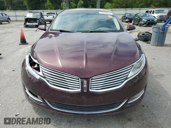 2013 Lincoln MKZ с VIN 3LN6L2J99DR818483, выставлен на аукционе Copart как лот 57276015 с пробегом 139 250 миль миль и Списание • Salvage title. История ставок и продаж доступна на DreamBid. Изображение 5.